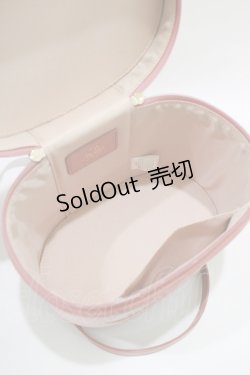 画像4: an another angelus / フレームローズ刺繍バニティバッグ  ピンク H-25-10-19-1051-CA-BG-NS-ZH