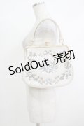 an another angelus / リボンローズ刺繍がま口バッグ  IVORY H-25-10-19-1052-CA-BG-NS-ZH