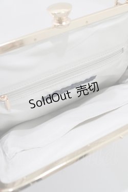 画像4: an another angelus / リボンローズ刺繍がま口バッグ  IVORY H-25-10-19-1052-CA-BG-NS-ZH