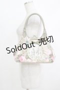 LOLITAその他 / TELL ME/ローズガーデン×トワルドジュイ あおりがま口バッグ  グリーン H-25-10-19-1053-LO-BG-NS-ZH