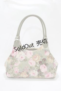 画像3: LOLITAその他 / TELL ME/ローズガーデン×トワルドジュイ あおりがま口バッグ  グリーン H-25-10-19-1053-LO-BG-NS-ZH