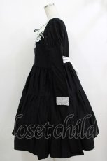 画像2: marcHenTica / ル・レザンワンピース プリンセスサイズ/丈-10cm ブラック H-25-10-19-1005-LO-OP-NS-ZH (2)