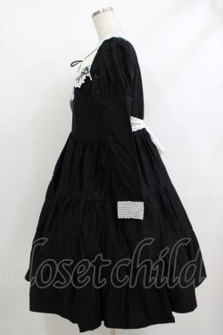 画像2: marcHenTica / ル・レザンワンピース プリンセスサイズ/丈-10cm ブラック H-25-10-19-1005-LO-OP-NS-ZH