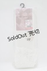 m petit by misako / AMCSラッセルリボンフリル  ホワイト H-25-10-19-1057-LO-ZA-NS-ZH