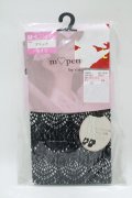 m petit by misako / AMマーメイドレースタイツ  ブラック H-25-10-19-1058-LO-ZA-NS-ZH
