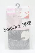 m petit by misako / AMマーメイドレースタイツ  ブラック H-25-10-19-1058-LO-ZA-NS-ZH