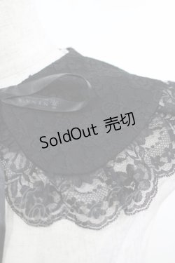 画像3: m petit by misako / AMレースツケエリ  ブラック H-25-10-19-1062-LO-ZA-NS-ZH