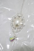 Princess Flower Garden / KRS*ストーンネックレス  シルバー H-25-10-19-1063-PU-AC-NS-ZH