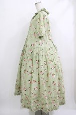 画像2: PINK HOUSE / ブロッサムローズプリントワンピース  ミント H-25-10-19-1006-LO-OP-NS-ZH (2)