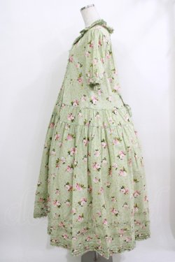 画像2: PINK HOUSE / ブロッサムローズプリントワンピース  ミント H-25-10-19-1006-LO-OP-NS-ZH
