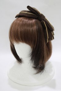 metamorphose / セーラーリボンカチューシャ  ブラウン H-25-10-19-1073-ME-AC-NS-ZH