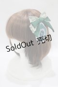Innocent World / 薔薇と懐中時計のクリップ  グリーン H-25-10-19-1074-IW-AC-NS-ZH