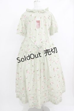 画像3: PINK HOUSE / ブロッサムローズプリントワンピース  ミント H-25-10-19-1006-LO-OP-NS-ZH
