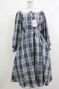m petit by misako / サンリオキャラクターズコラボ シナモロール ワンピース M ブルー H-25-10-19-1012-LO-OP-NS-ZH