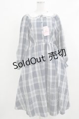 m petit by misako / サンリオキャラクターズコラボ シナモロール ワンピース M ブルー H-25-10-19-1012-LO-OP-NS-ZH