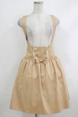 Amavel / ダブルボタンジャンパースカート Free ベージュ H-25-10-19-1014-CA-OP-NS-ZH