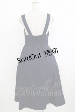 画像3: Fi.n.t / ダブル釦ディープネックジャンパースカート Free NAVY H-25-10-19-1016-CA-OP-NS-ZH