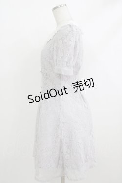 画像2: evelyn / レースワンピース Free ブルー H-25-10-19-1018-LO-OP-NS-ZH