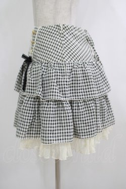 画像2: Angelic Pretty / ホイップギンガムスカート Free ブラック H-25-10-19-1019-AP-SK-NS-ZH