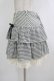 画像2: Angelic Pretty / ホイップギンガムスカート Free ブラック H-25-10-19-1019-AP-SK-NS-ZH (2)