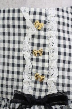 画像4: Angelic Pretty / ホイップギンガムスカート Free ブラック H-25-10-19-1019-AP-SK-NS-ZH