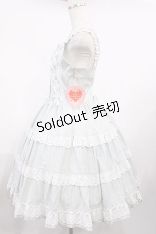 画像2: BABY,THE STARS SHINE BRIGHT / ミルフィーユジャンパースカート Free ペールミント H-25-10-19-001-BA-OP-NS-ZH (2)