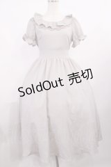 evelyn / レースフリルロングワンピース Free グレー H-25-10-19-005-LO-OP-NS-ZH