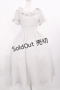 evelyn / レースフリルロングワンピース Free グレー H-25-10-19-005-LO-OP-NS-ZH