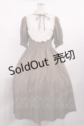 m petit by misako / ナシジムジキリカエワンピース M ブラウン H-25-10-19-007-LO-OP-NS-ZH