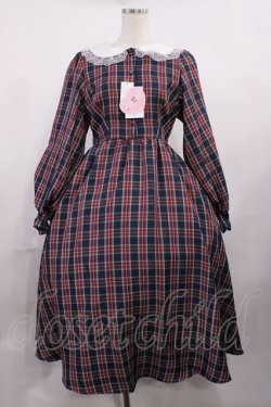画像1: m petit by misako / サンリオキャラクターズコラボ ハローキティ ワンピース M ネイビー H-25-10-19-012-LO-OP-NS-ZH