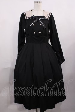 画像1: m petit by misako / サンリオキャラクターズコラボ クロミセーラーワンピース M ブラック H-25-10-19-013-LO-OP-NS-ZH