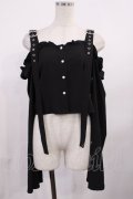 Jamie エーエヌケー / オフショルワイドスリープ M ブラック H-25-10-19-027-LO-BL-NS-ZH