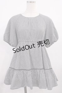 evelyn / バックリボンチュニック Free ブラック H-25-10-19-033-LO-TO-NS-ZH