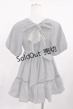 画像2: evelyn / バックリボンチュニック Free ブラック H-25-10-19-033-LO-TO-NS-ZH