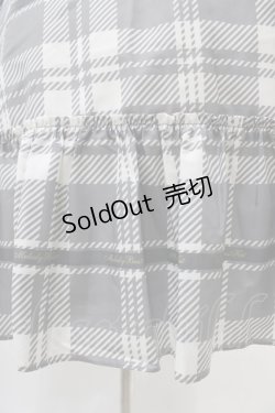 画像5: Melody BasKet / Melodyタータンティアードワンピース M グレー H-25-10-20-1031-LO-OP-KB-ZH