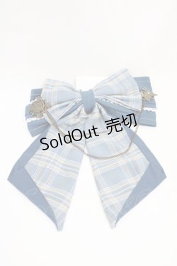 画像1: 星箱works / ローズハンティングリボンタイ  ブルー H-25-10-20-1005-PU-ZA-KB-ZH