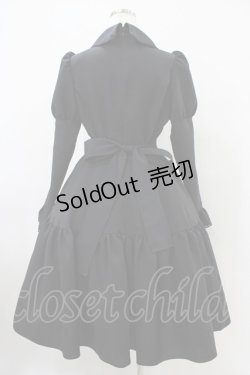 画像2: MIHO MATSUDA / [Secret of Twins]ワンピース・ギルデ  ブラック H-25-10-20-1035-GO-OP-KB-ZH