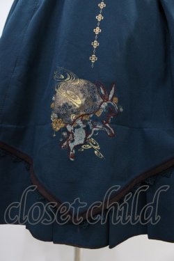画像5: Ozz oneste / 月兎スカート  ブルーグリーン H-25-10-20-1043-OO-SK-KB-ZH