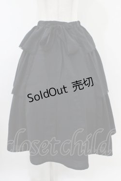 画像1: MIHO MATSUDA / [innocent malice]スカート・ドエル  ブラック H-25-10-20-1050-GO-SK-KB-ZH