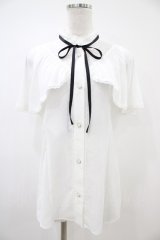 MIHO MATSUDA / ブラウス・メルキー M ホワイト H-25-10-20-1055-GO-BL-KB-ZH