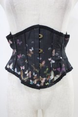 abilletage / バタフライコルセット ミニショート ブラック H-25-10-20-1016-GO-ZA-KB-ZH