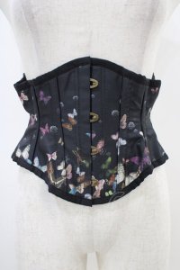 abilletage / バタフライコルセット ミニショート ブラック H-25-10-20-1016-GO-ZA-KB-ZH