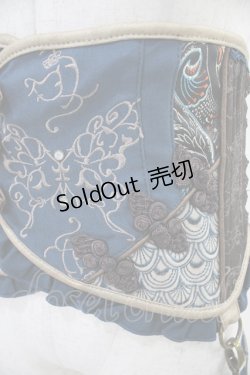 画像3: Ozz oneste / ポケットフラップ付コルセット  ブルーグリーン H-25-10-20-1017-OO-ZA-KB-ZH