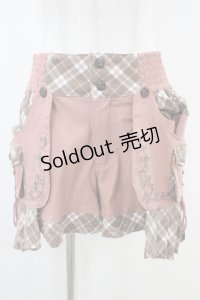 OZZ ANGELO / ローズハンティングショートパンツ  ピンク H-25-10-20-1020-OO-PA-KB-ZH