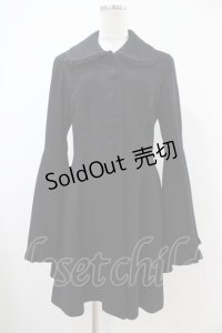 ATELIER PIERROT / ケープ付姫袖コート  ブラック H-25-10-20-1027-EL-CO-KB-ZH