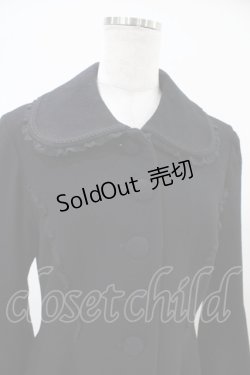 画像4: ATELIER PIERROT / ケープ付姫袖コート  ブラック H-25-10-20-1027-EL-CO-KB-ZH