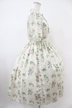 画像3: Melody BasKet / 植物図鑑ボウタイワンピース M アイボリー H-25-10-20-1029-LO-OP-KB-ZH