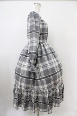 画像3: Melody BasKet / Melodyタータンティアードワンピース M グレー H-25-10-20-1031-LO-OP-KB-ZH