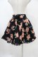 画像2: mille fille closet by LODISPOTTO / ロイヤルビッグローズスカート S ブラック H-25-10-21-037-LO-SK-NS-ZH (2)