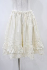 ALICE and the PIRATES / A/P2段フリルペチコート Free 生成り H-25-10-21-040-PA-SK-NS-ZH